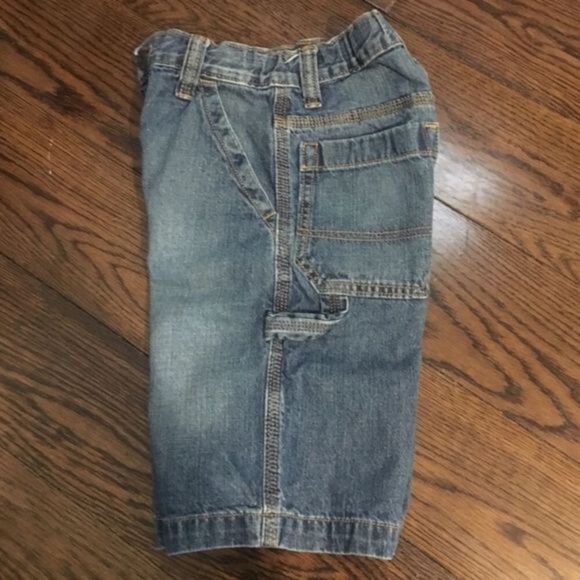 OLD NAVY Boys Denim Painter Jean Shorts Size 8 - Picture 3 of 8